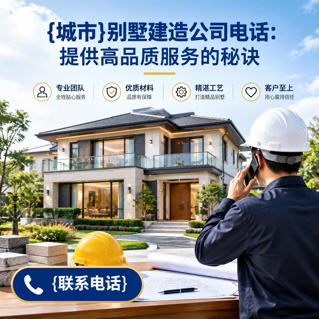 兴义别墅建造公司电话:提供高品质服务的秘诀