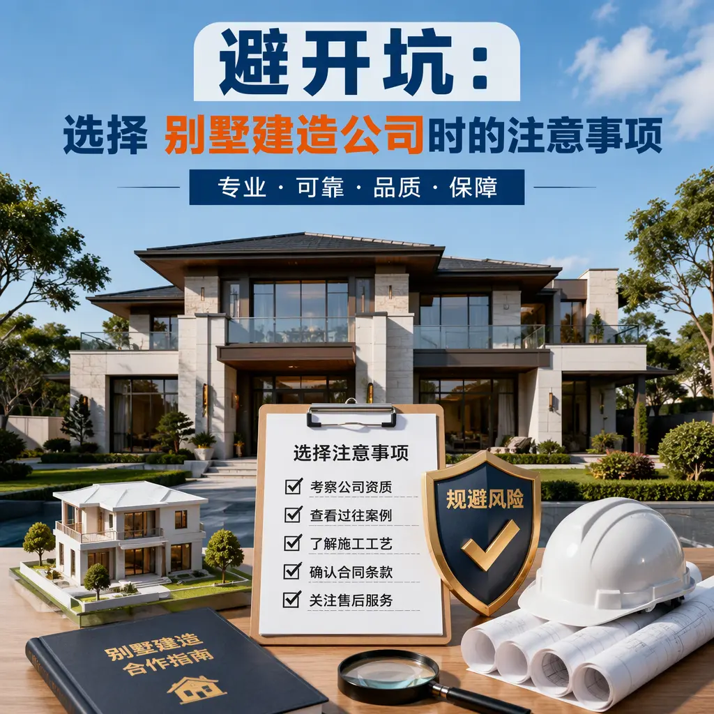 避开坑：选择 兴义 别墅建造公司时的注意事项