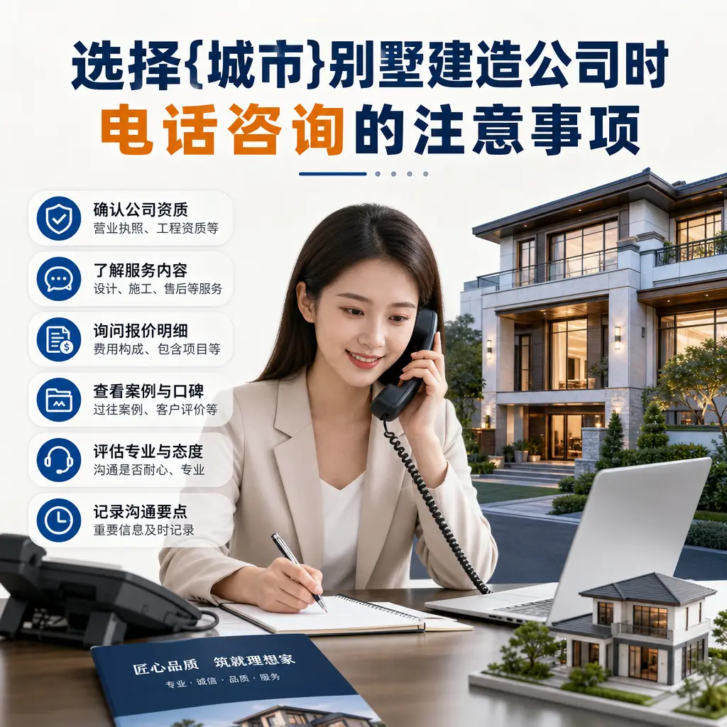选择兴义别墅建造公司时，电话咨询的注意事项