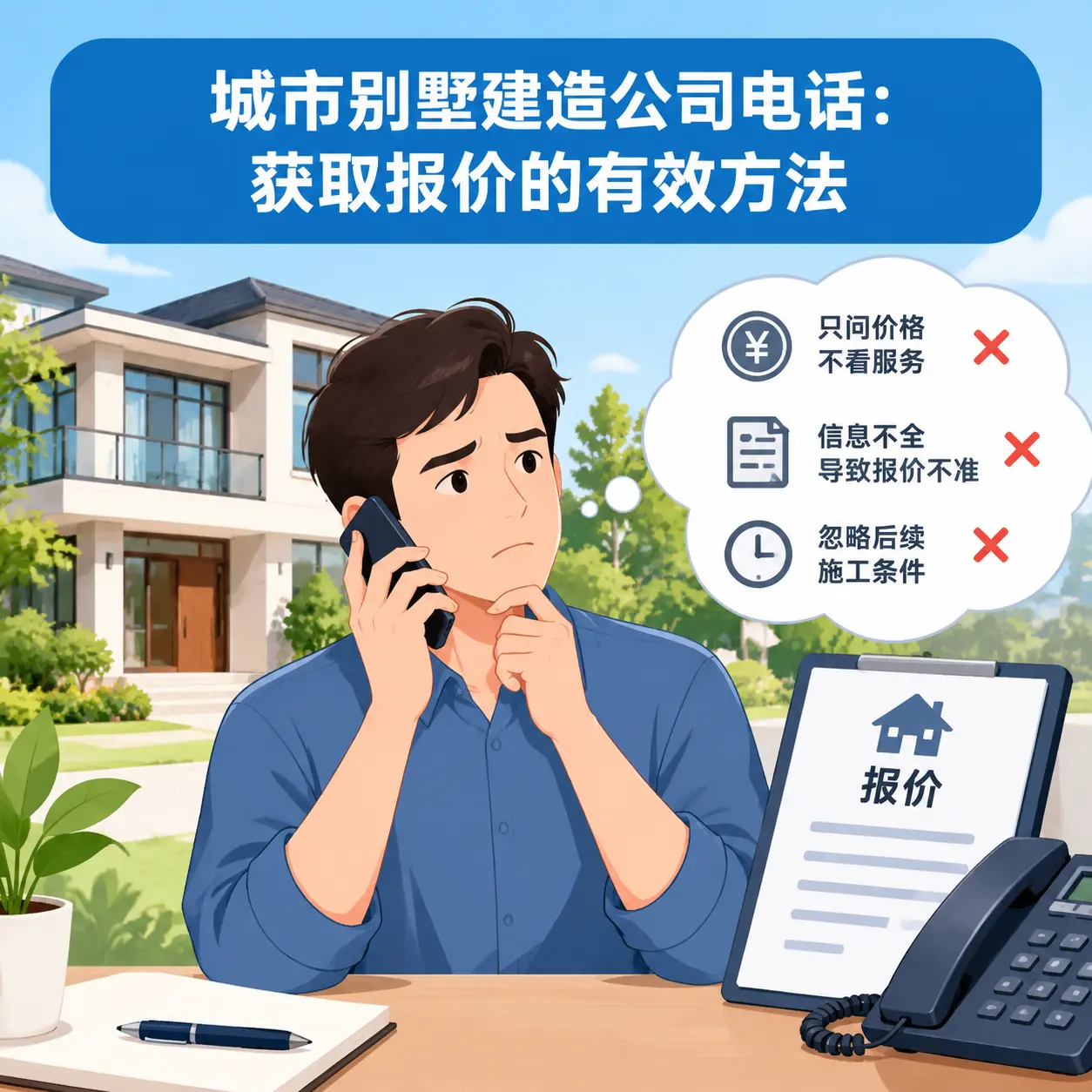 兴义别墅建造公司电话:获取报价的有效方法